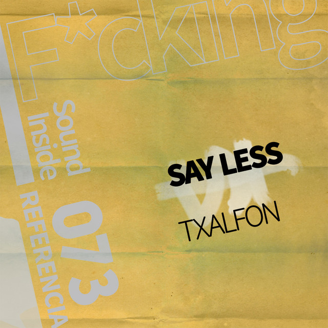 SAY LESS cover art