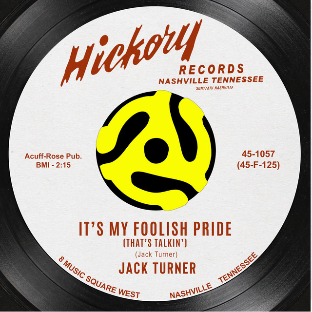 It's My Foolish Pride cover
