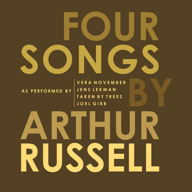 Four Songs by Arthur Russell cover