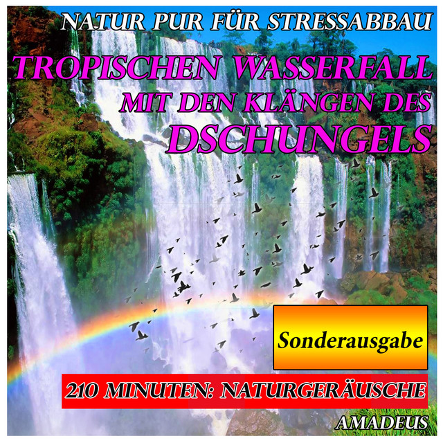 Natur pur für Stressabbau: tropischen Wasserfall mit den Klängen des Dschungels: Sonderausgabe cover art