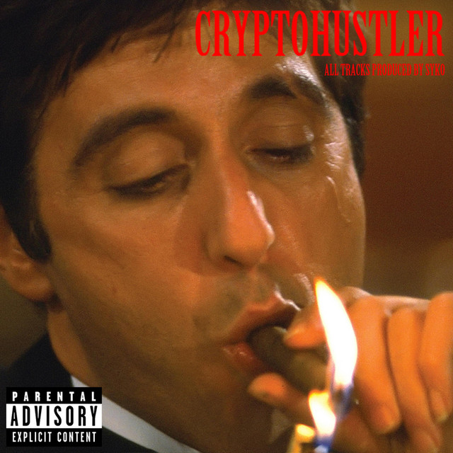 #CRYPTOHUSTLER cover art