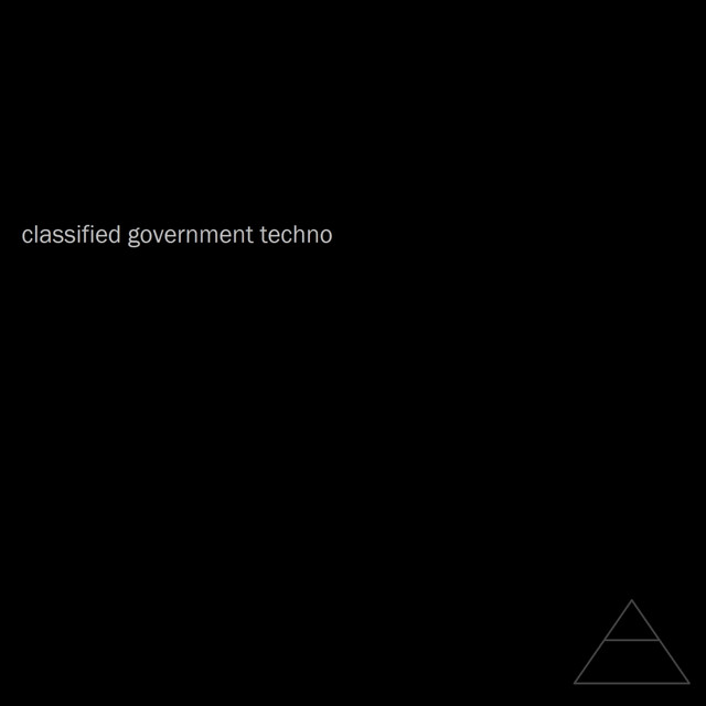 Classified Government Techno cover art