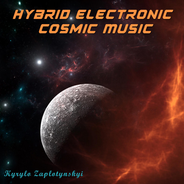 Cover art: Hybrid Electronic Cosmic Music — Kyrylo Zaplotynskyi