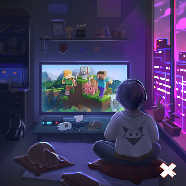 Minecraft cover art