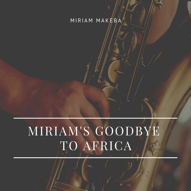 Miriam's Goodbye to Africa cover art