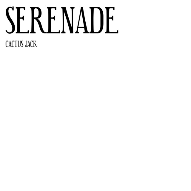 Serenade cover art