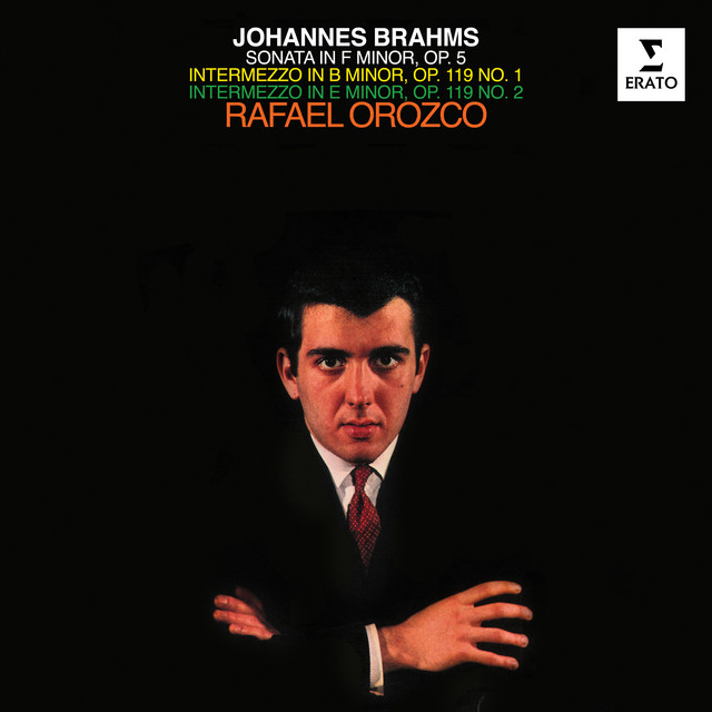 Brahms: Piano Sonata No. 3, Op. 5 & Intermezzi, Op. 119 Nos. 1 & 2 cover art