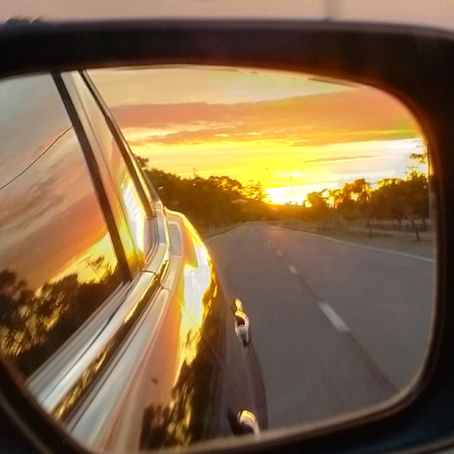 Stop Looking In The Rear View Mirror cover