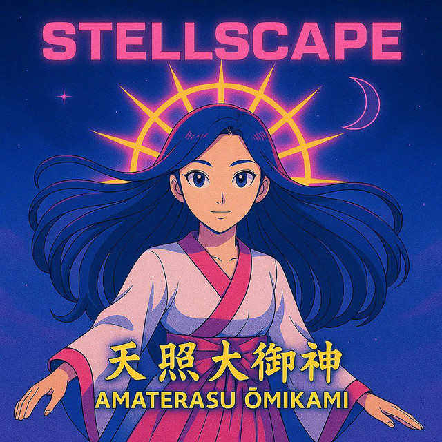 Cover art: 天照大御神 (Amaterasu Ōmikami) — Stellscape