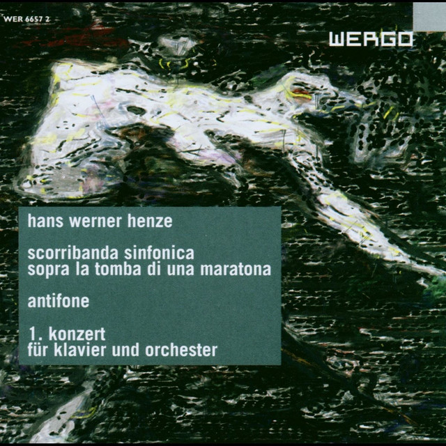 Hans Werner Henze: Scorribanda sinfonica / Antifone / 1. Klavierkonzert cover art