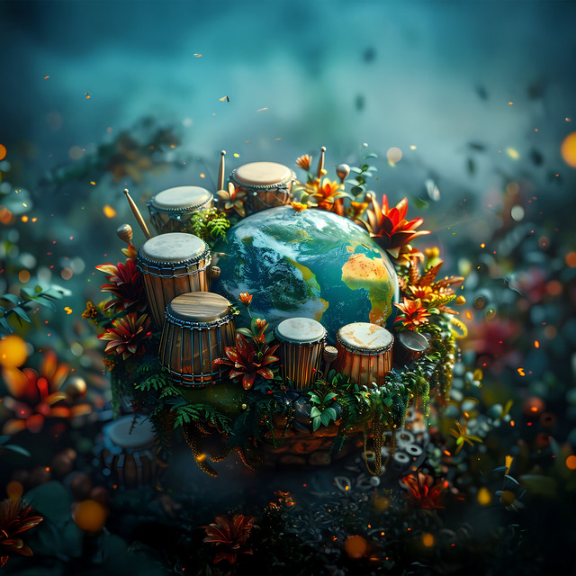 Drumming in the Circle of Oneness cover art