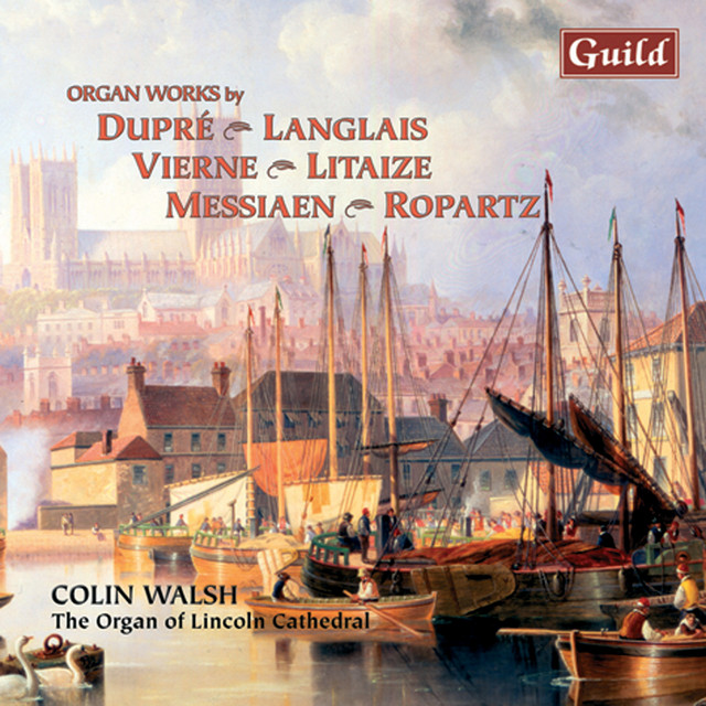 Langlais: Suite Brève, Incantation, Evocation - Messiaen: Offrande au Saint Sacrament - Litaize: Scherzo, Lied, Epiphanie - Vierne: Trois improvisations - Dupré: Evocation cover art