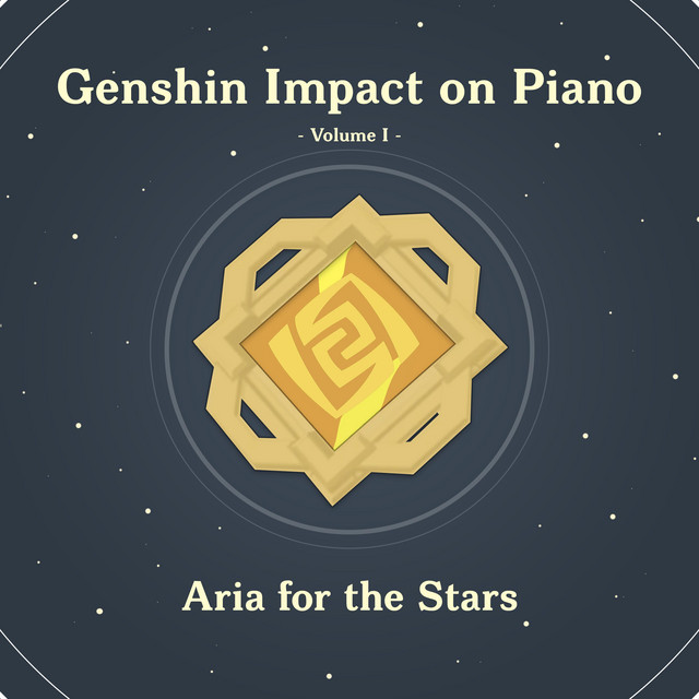 Genshin Impact on Piano, Volume 1 (Aria for the Stars) cover art