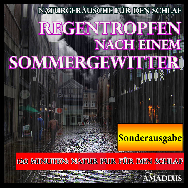 Naturgeräusche für den Schlaf: Regentropfen nach einem Sommergewitter: Sonderausgabe cover art