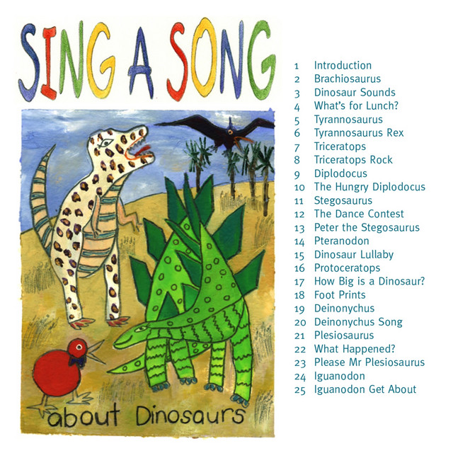 Sing a Song About Dinosaurs cover art
