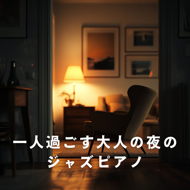 一人過ごす大人の夜のジャズピアノ cover art