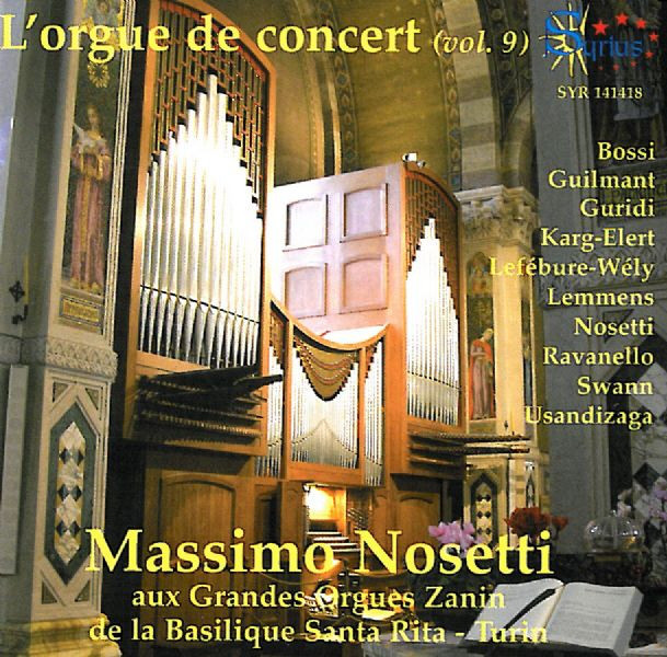 L'orgue de concert, Vol. 9 cover art