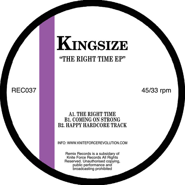 The Right Time cover art