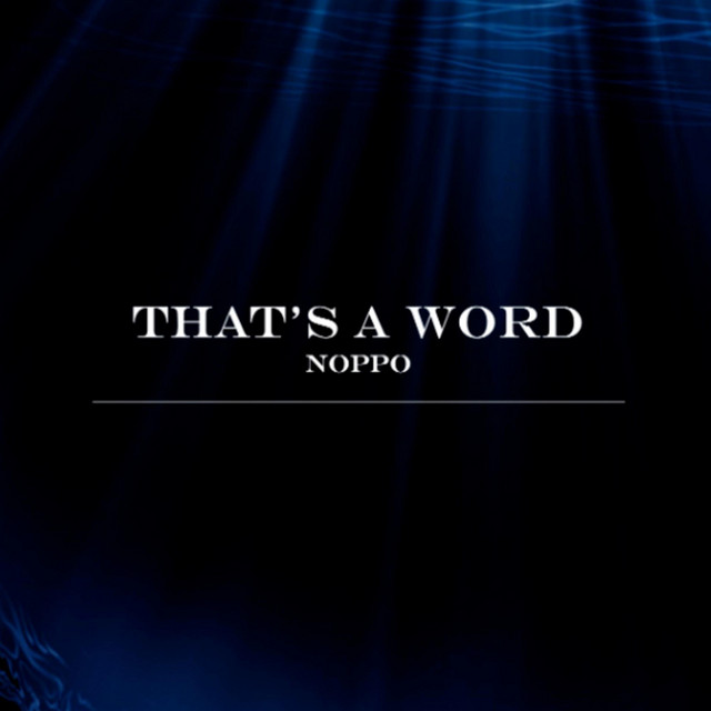 That's a word cover art