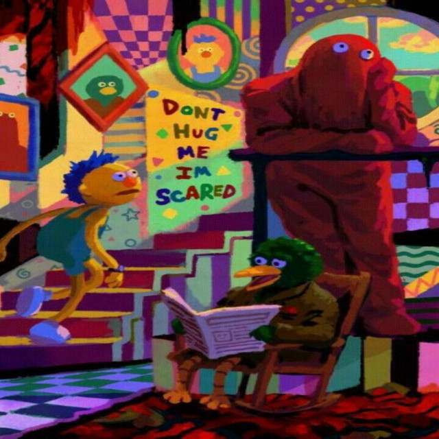 DONT HUG ME IM SCARED