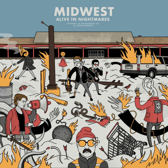 Midwest Alive in Nightmares artwork