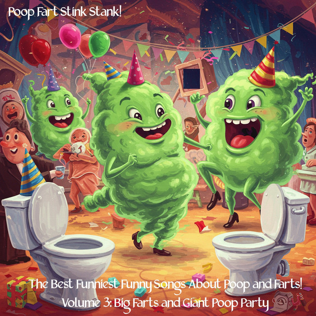 The Best Funniest Funny Songs About Poop and Farts! (Volume 3: Big Farts and Giant Poop Party) cover art