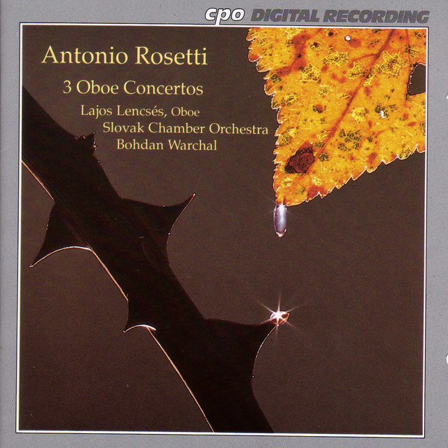 Oboe Concerto in C Major (cadenza by Lajos Lencses): I. Allegro moderato cover art