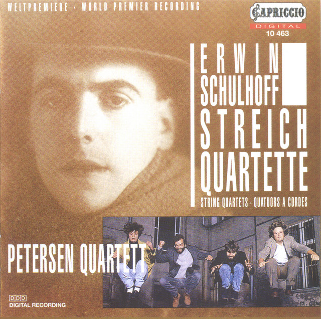 Schulhoff, E.: String Quartets Nos. 1 and 2 / 5 Pieces cover