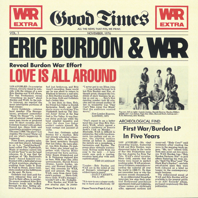 eric burdon & war tobacco road Tobacco Road - song and lyrics by Eric Burdon & War