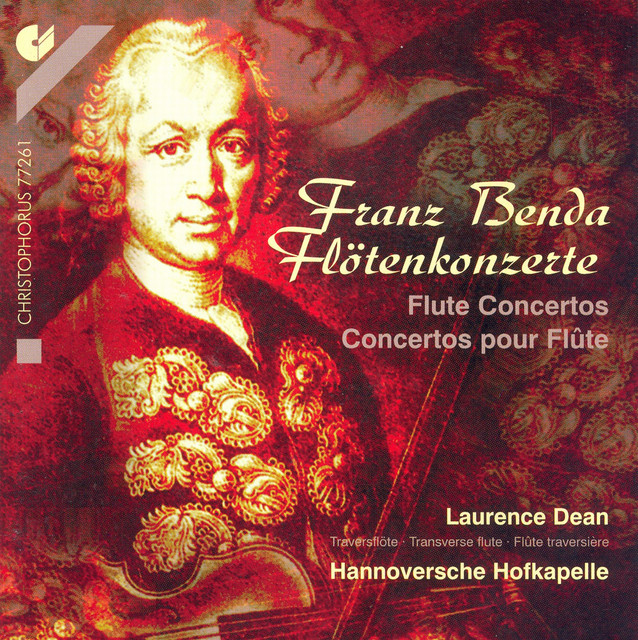 Benda: Flute Concertos / Violin Sonata in G Major cover