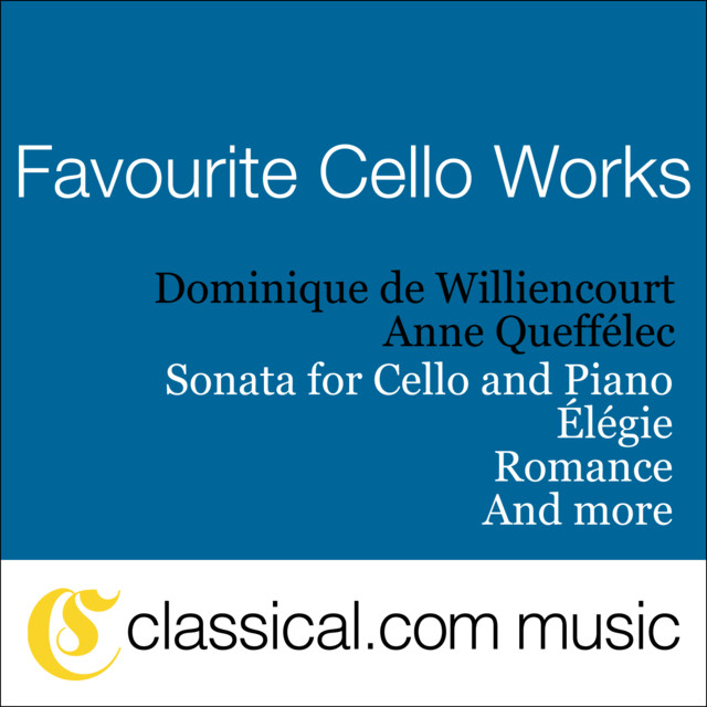 Claude Debussy, Cello Sonata In D Minor cover art