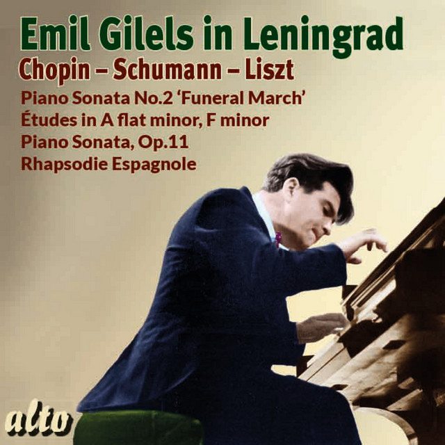 Обкладинка Emil Gilels — Emil Gilels in Leningrad