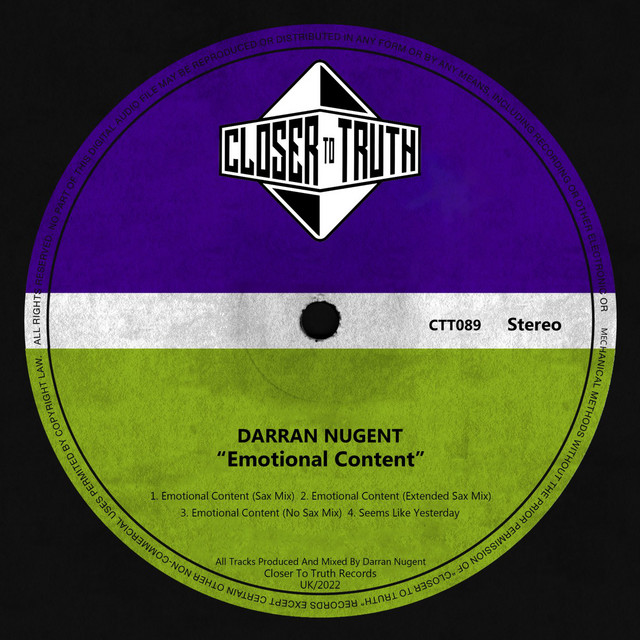 Emotional Content - Sax Mix album art