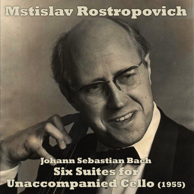 Johann Sebastian Bach: Six Suites for Unaccompanied Cello (1955) cover art