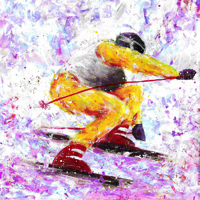 Winter Olympics cover art