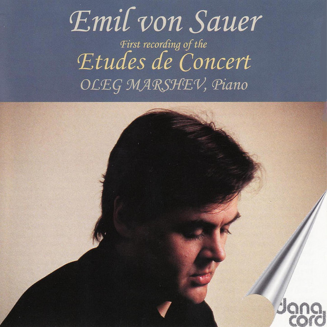 Emil von Sauer: Etudes de Concert cover art