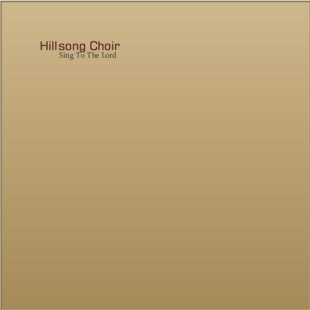 Sing to the Lord cover art