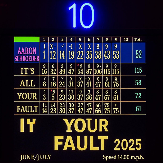 It's All Your Fault cover art