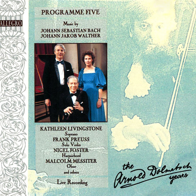 Concerto in D Minor for Violin and Oboe, Ripieno Strings & Harpsichord: II. Adagio