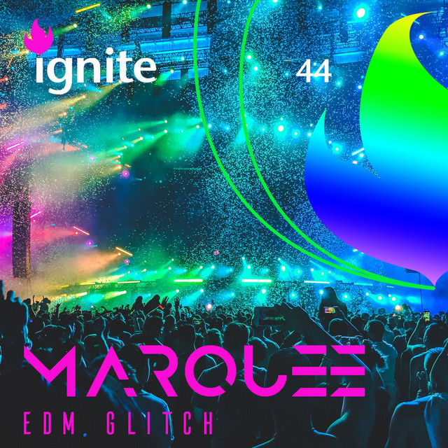 Marquee Glitch EDM cover art