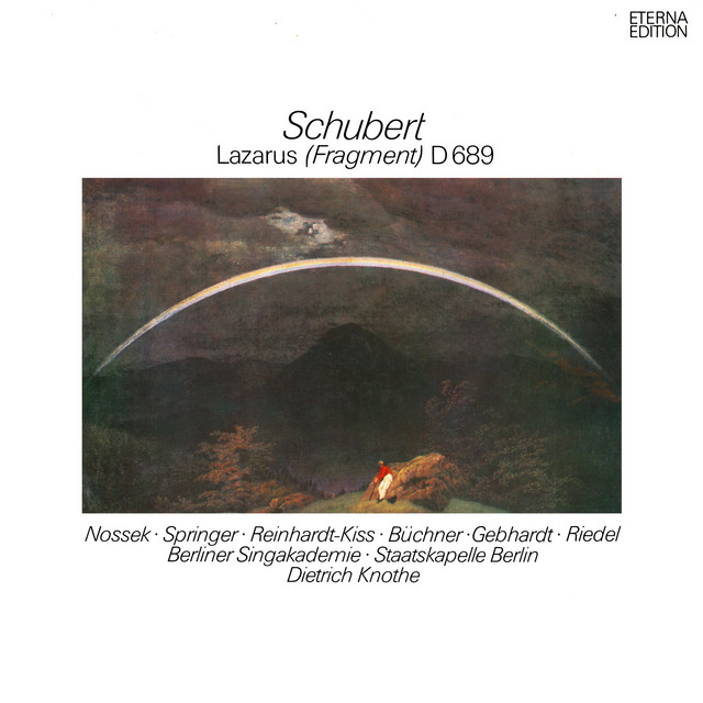 Lazarus, D. 689: Erste Handlung: "Hier lasst mich ruh'n" cover art
