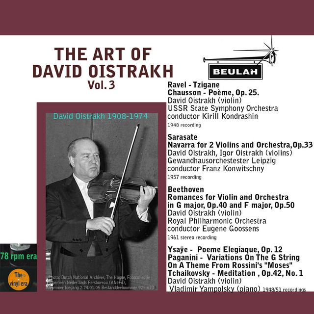 The Art of David Oistrakh, Vol. 3