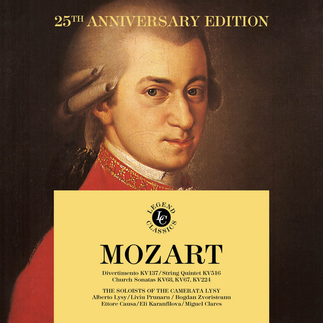 サヌカイト音を楽しむ ひまわり ２５０８２６－８ W. A. Mozart - 25th Anniversary Edition: Divertimento KV137
