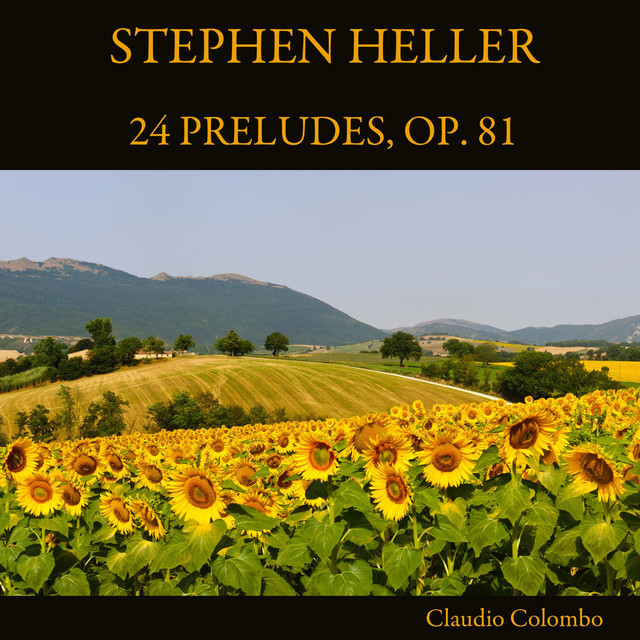 Stephen Heller: 24 Preludes, Op. 81 cover art
