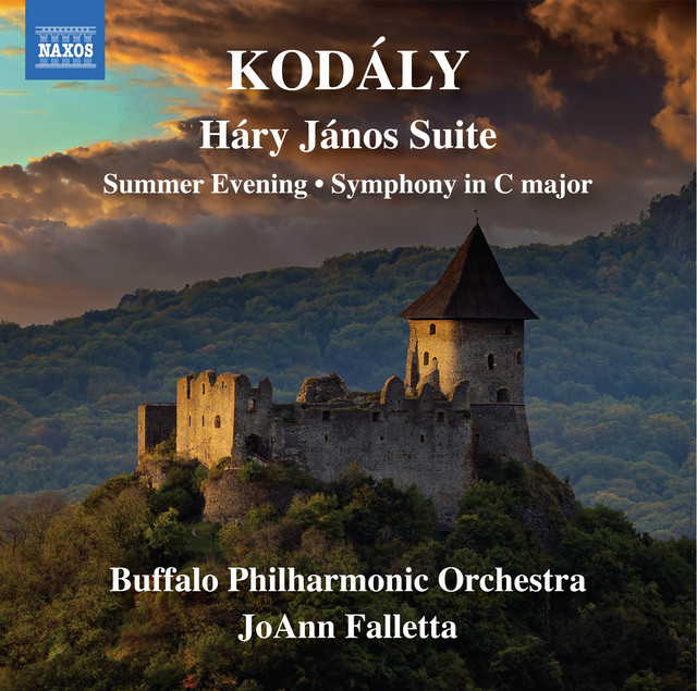 Kodály: Háry János Suite, Nyári este & Symphony in C Major cover art