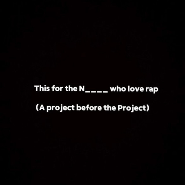 A Project before the Project cover art