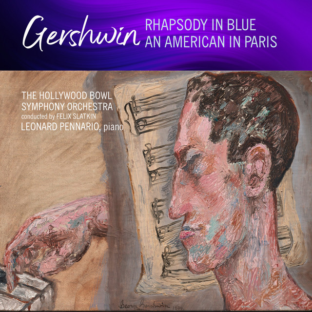 George Gershwin: Rhapsody in Blue / An American in Paris cover art