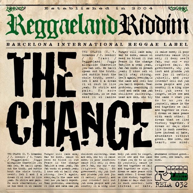 The Change Riddim cover