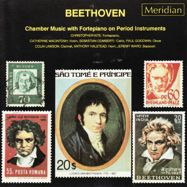 Beethoven: Chamber Music with Fortepiano on Period Instruments cover