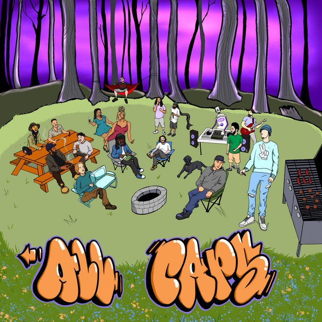 ALL CAPS cover art
